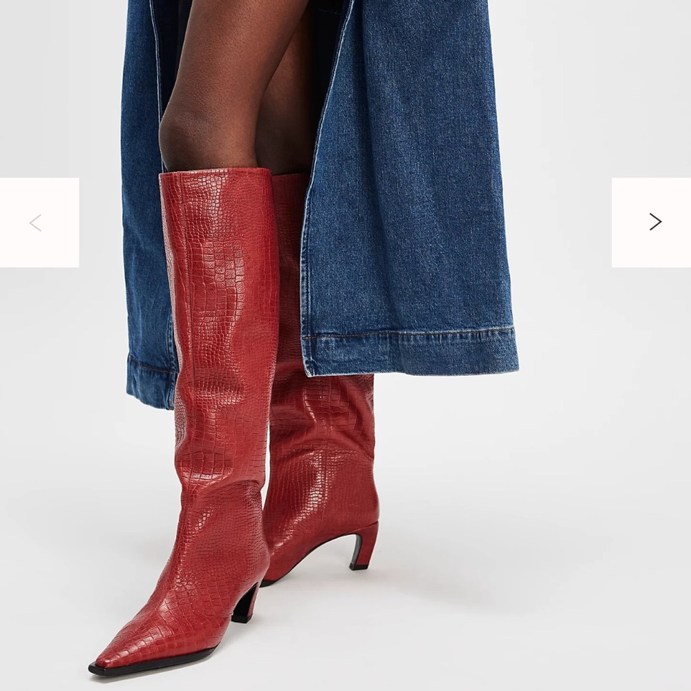Free People Camilla Tall Boots - BROWN